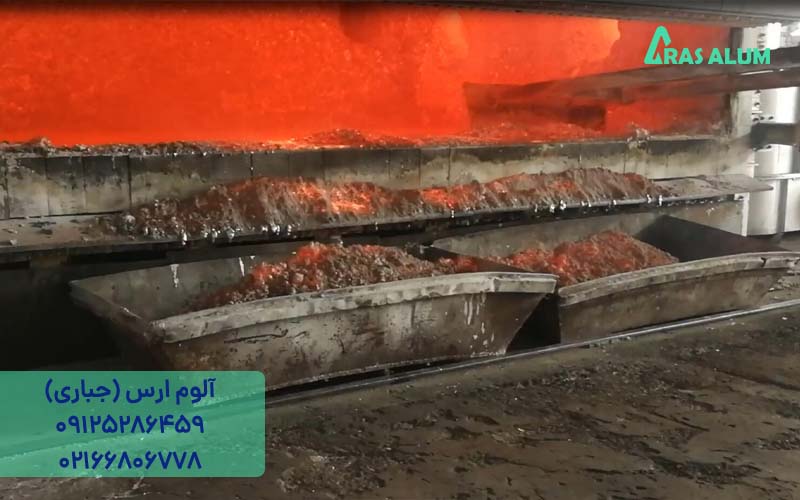 ذوب ضایعات آلومینیوم