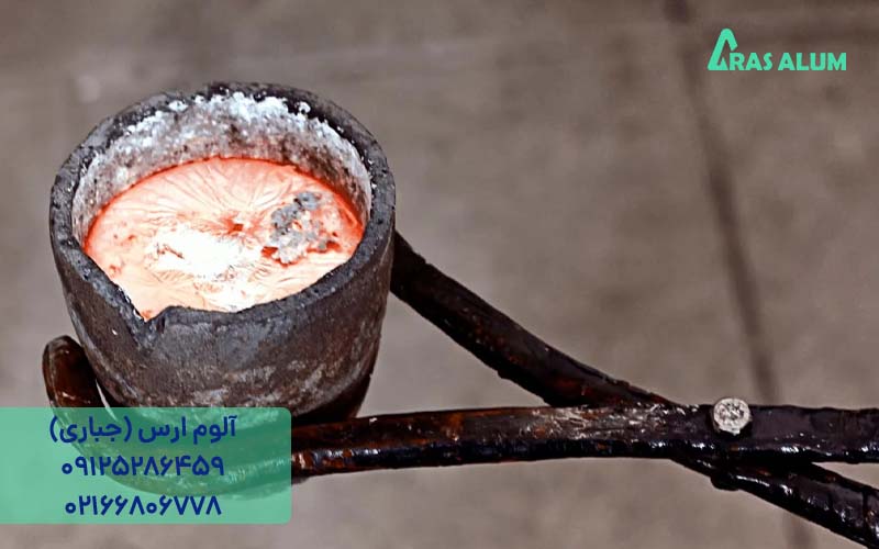 ذوب ضایعات آلومینیوم